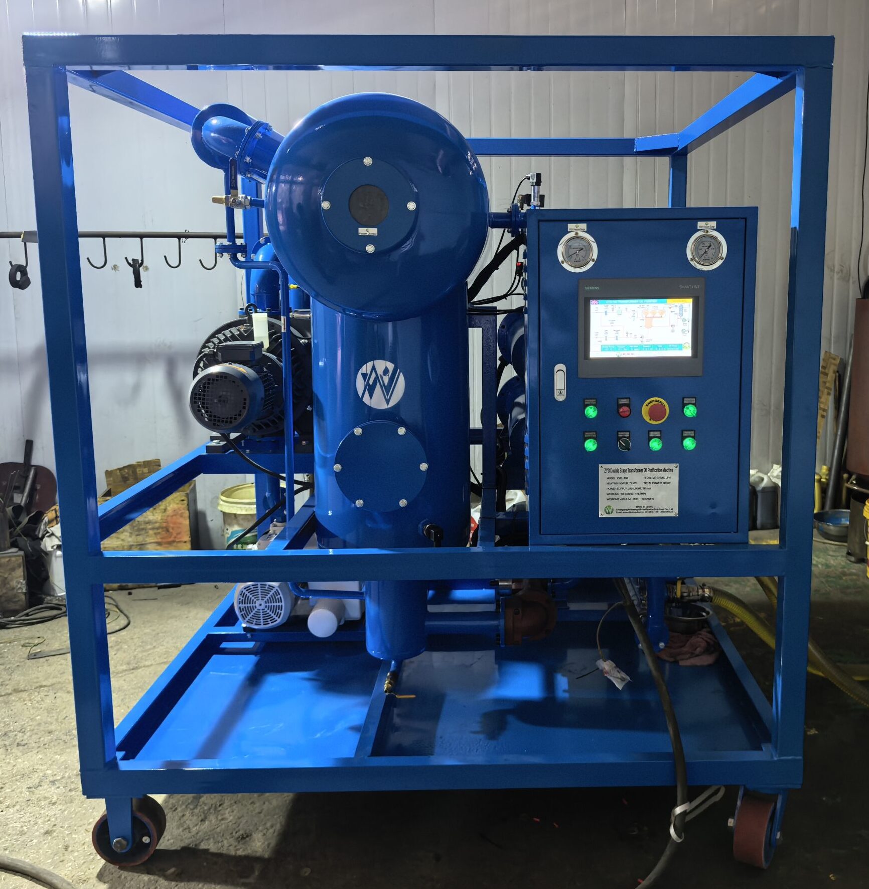 Transformer Purification Machine Achieve Excellence with ZYD-70 Double Stage Transformer Oil ...