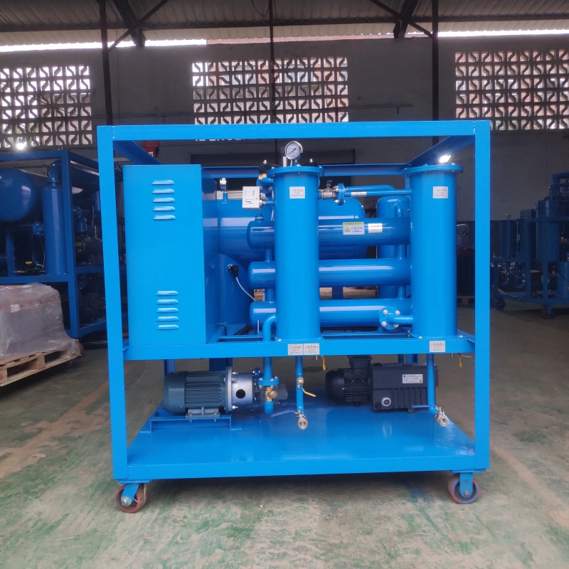 Transformer Purification Machine ZY-50 Single Stage Transformer Oil Purification Machine