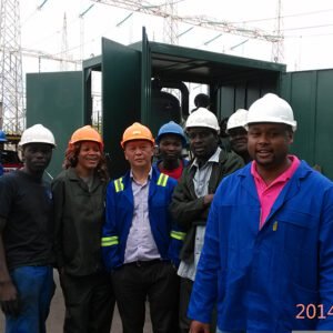 ZYD-W-100 Dual-Stage Vacuum Transformer Oil Purification Machine From Zimbabwe for a Power Station