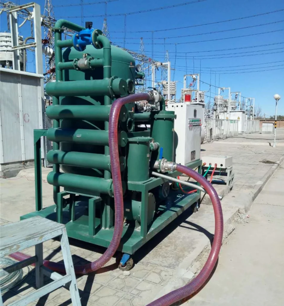 9000LPH ZYD Double-Stage Vacuum Transformer Oil Purifier