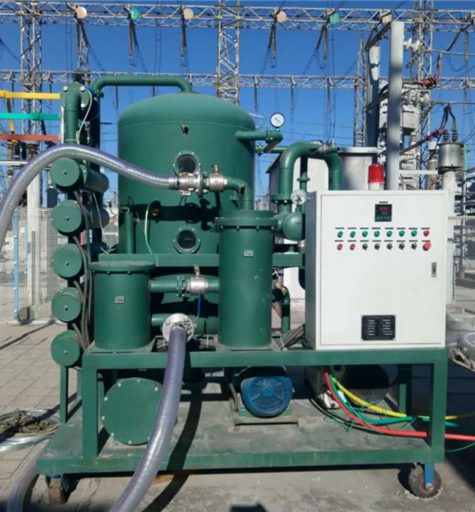 9000LPH ZYD Double-Stage Vacuum Transformer Oil Purifier