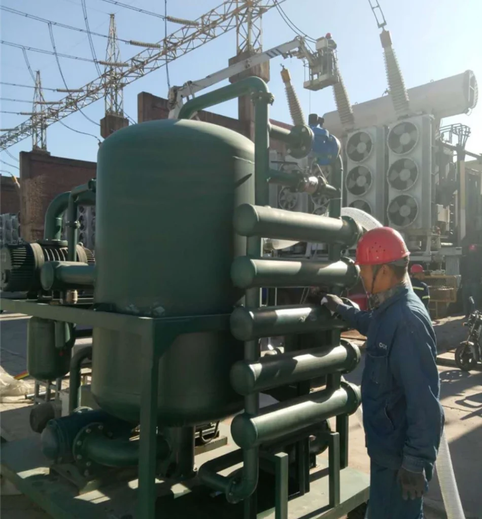 9000LPH ZYD Double-Stage Vacuum Transformer Oil Purifier