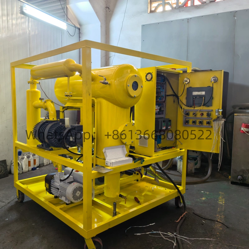 ZYD-50 Double Stage Transformer Oil Purification Machine