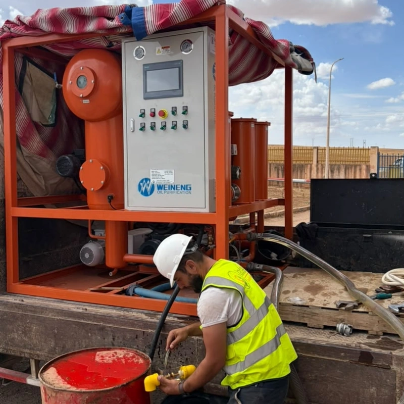 transformer oil purification machine