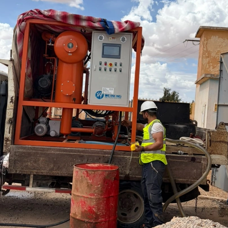 transformer oil purification machine